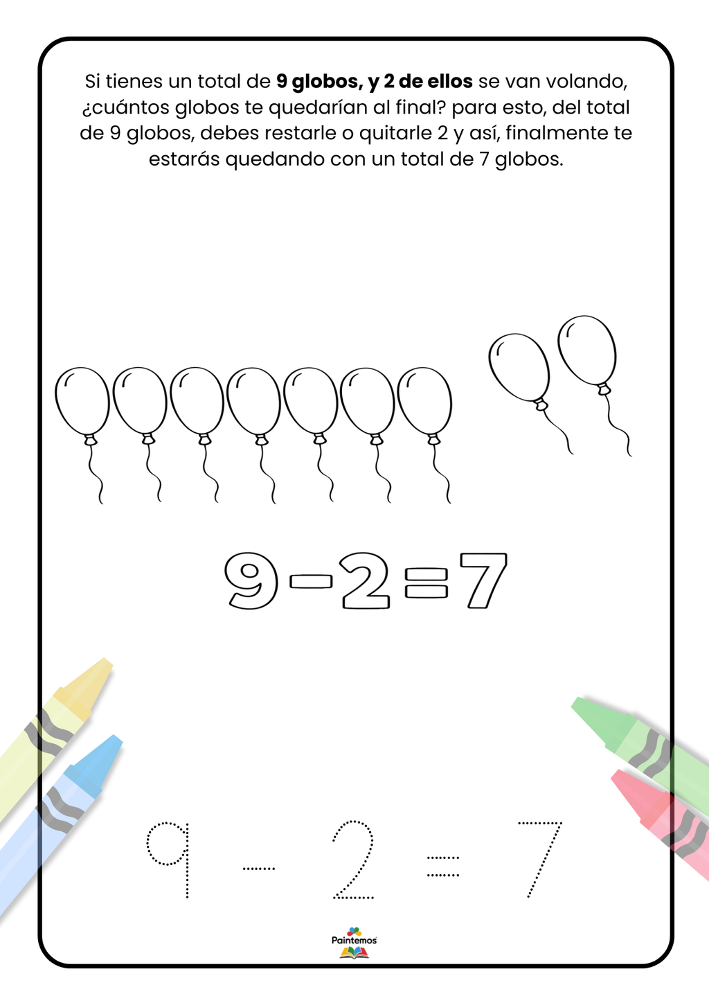 Aprendo a Restar Jugando