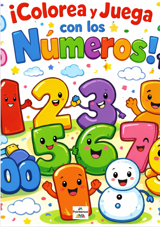 Colorea y aprende los Números