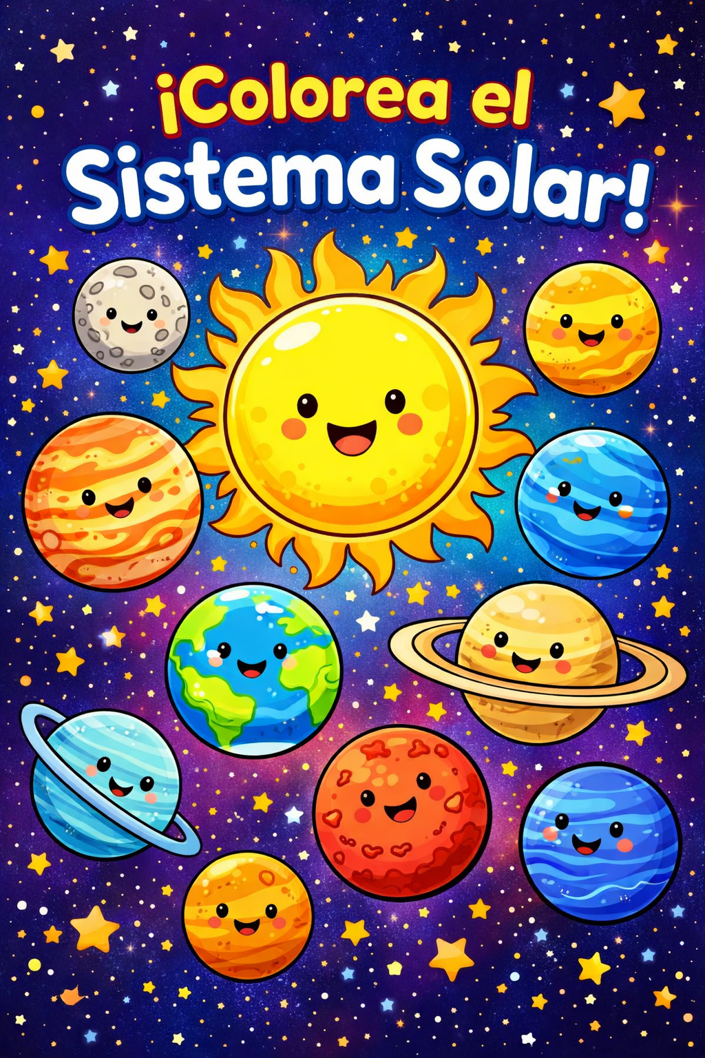 Colorear Sistema Solar